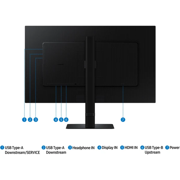 Samsung ViewFinity S8 (S80D) monitor 32" - Monitory - Obrázok J135000O01