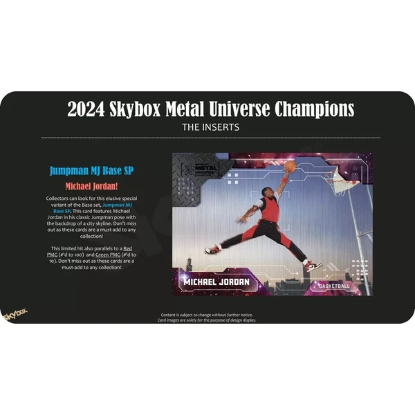 Športové karty 2024 Upper Deck Skybox Metal Universe Champions Hobby Box - Hokejové karty - Obrázok J13D000O01