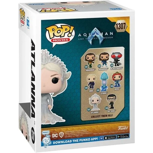 Funko POP! #1307 Filmy: Aquaman a Lost Kingdom - Atlanna - Funko POP! - Obrázok J16D000P01
