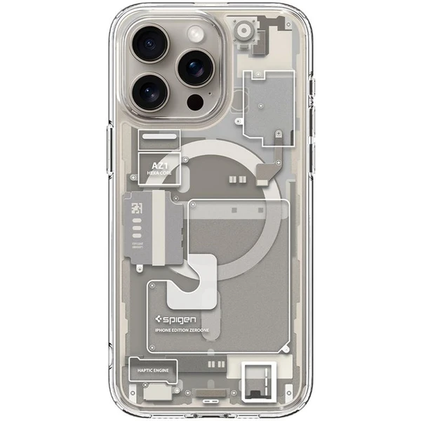 Spigen Ultra Hybrid MagSafe iPhone 15 Pro číry - Puzdra - Obrázok J1B2000N01