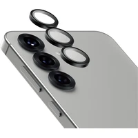 PanzerGlass® Hoops® Ceramic Samsung Galaxy S25 čierne ochranné krúžky pre šošovky fotoaparátu - Ochranné fólie a sklo