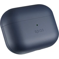 iWant AirPods Pro 3 kožené puzdro modré - Puzdra