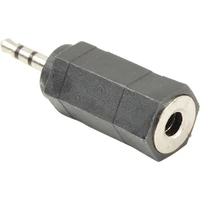 PremiumCord 2,5mm/3,5mm redukcia čierna - Káble a redukcie