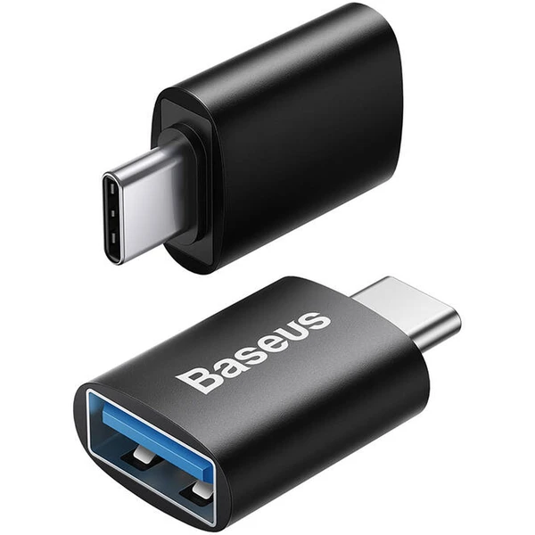 Baseus Mini OTG adaptér Ingenuity USB-C na USB-A 3.1 (M/F) čierny - Redukcie - Hlavný obrázok