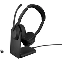 Jabra Evolve2 55/Link380c UC Stereo STAND - Slúchadlá