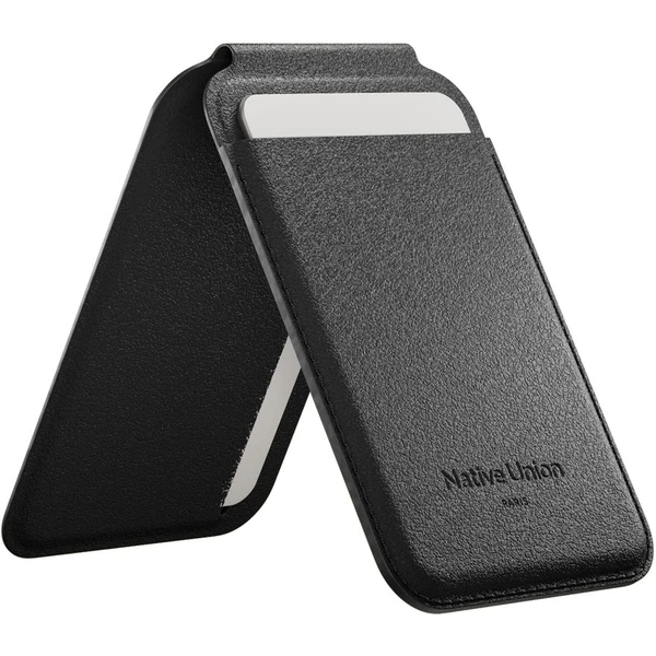 Native Union Active Wallet Stand MagSafe peňaženka čierna - Peňaženky - Obrázok J21A000P01