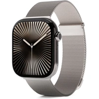 iWant Milanese+ remienok pre Apple Watch 42/41/40/38mm hviezdne biely - Remienky