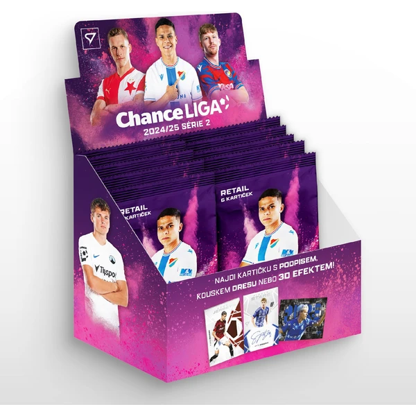 Futbalové karty SportZoo Chance Liga 2024/2025 2. séria Retail Balíček - Futbalové karty - Obrázok J2FF000O01