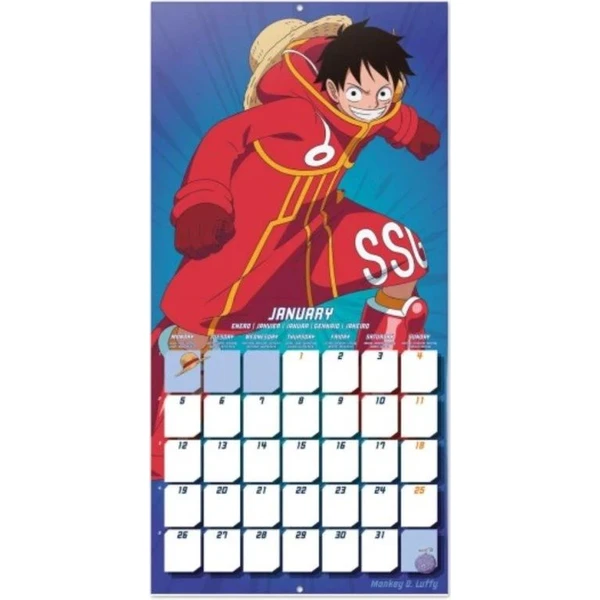 Kalendár One Piece 2026 - Kalendáre - Obrázok J2JL000K01