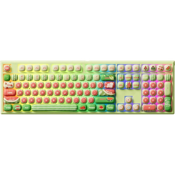Akko MonsGeek MG108B Watermelon herná klávesnica (US) - Klávesnice - Hlavný obrázok