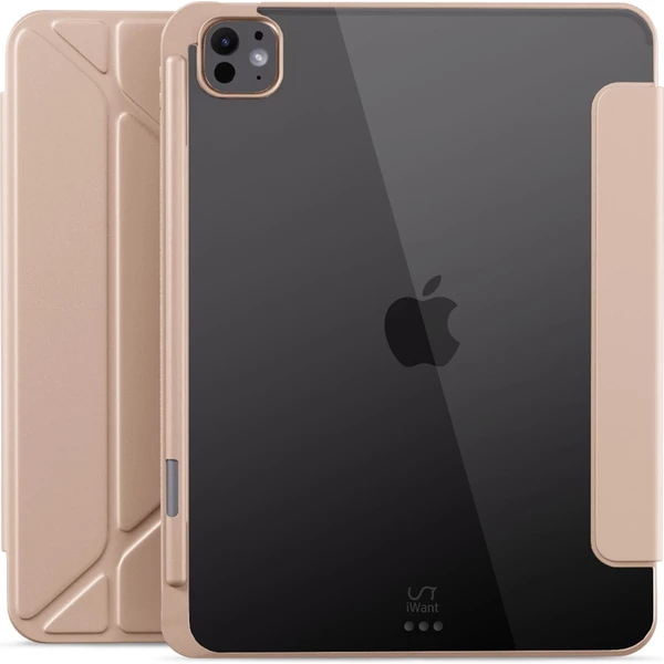 iWant Hero flipové púzdro Apple iPad Pro 11" (2025) ružové - Puzdra - Hlavný obrázok