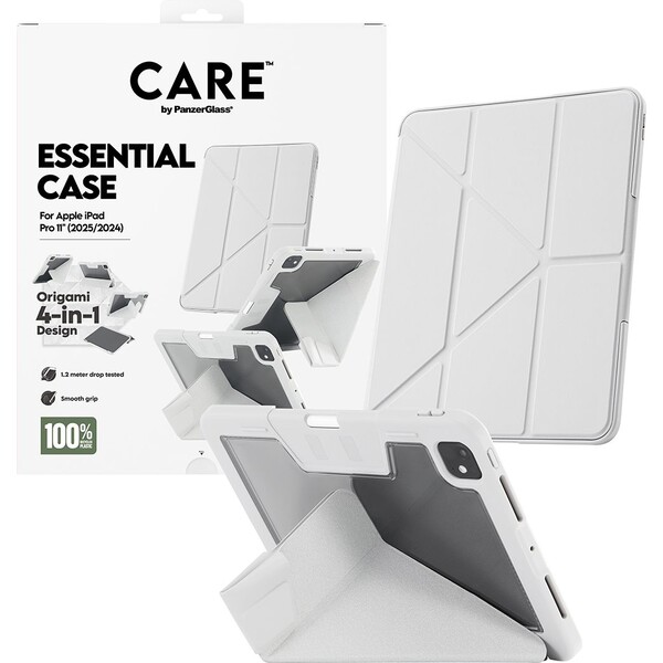 E-shop PanzerGlass® CARE 4v1 Essential puzdro Apple iPad Pro 11" (2025/2024) sivé