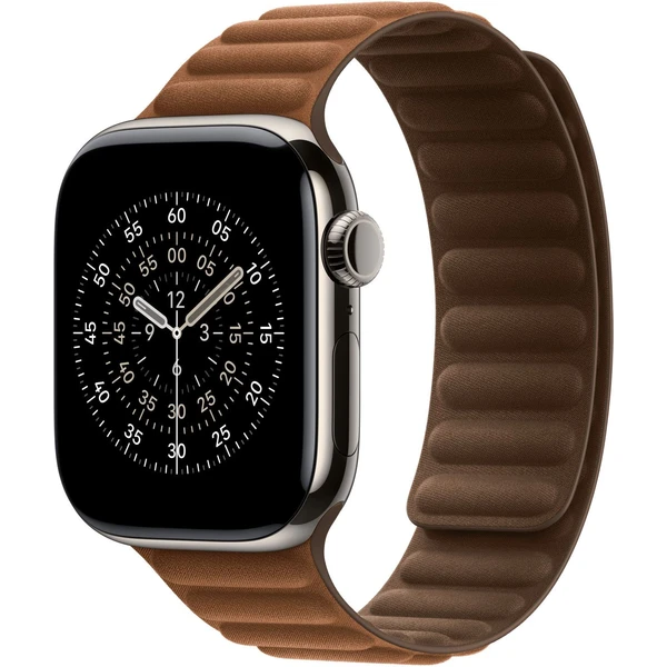 Apple Watch 42/41/40/38mm karamelový magnetický ťah M/L - Remienky - Hlavný obrázok