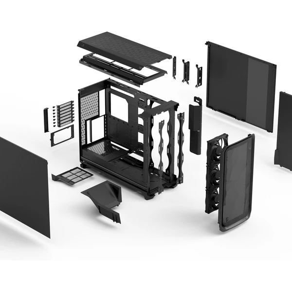 Fractal Design Meshify 3 XL Black Solid - Počítačové skrine - Obrázok J32G000J01