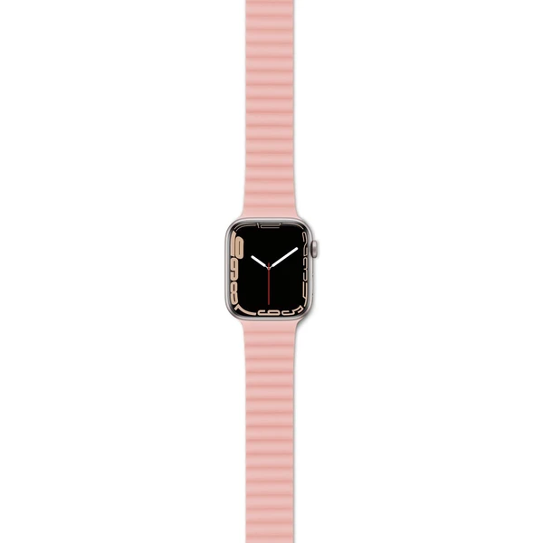 Epico Watch Strap Magnetic pre Apple Watch 42/44/45/49 mm ružová/sivá - Remienky - Obrázok J350000601