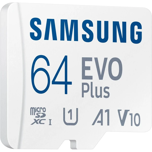 Samsung EVO Plus microSDXC 64GB + SD adaptér - Pamäťové karty - Obrázok J386000L01