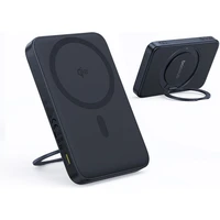 Powerbanka Baseus PicoGo Qi2 s otočným stojanom a bezdrôtovým nabíjaním 5000mAh 20W USB-C čierna - Powerbanky