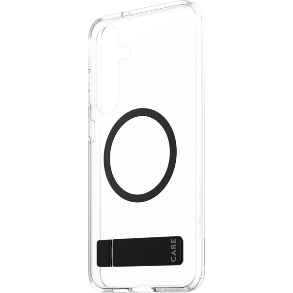 PanzerGlass® CARE kryt Samsung Galaxy S25+ číry/čierny Kickstand & QI - Puzdra - Obrázok J3FC000J01