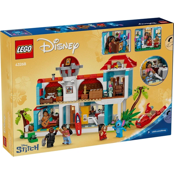LEGO Disney 43268 Lilo a Stitch a domček na pláži - LEGO - Obrázok J3FE000J01