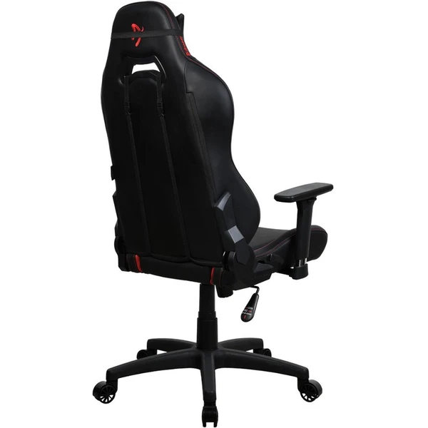 AROZZI TORRETTA Soft PU herná stolička čiernočervená - Stoličky - Obrázok J3H6000K01