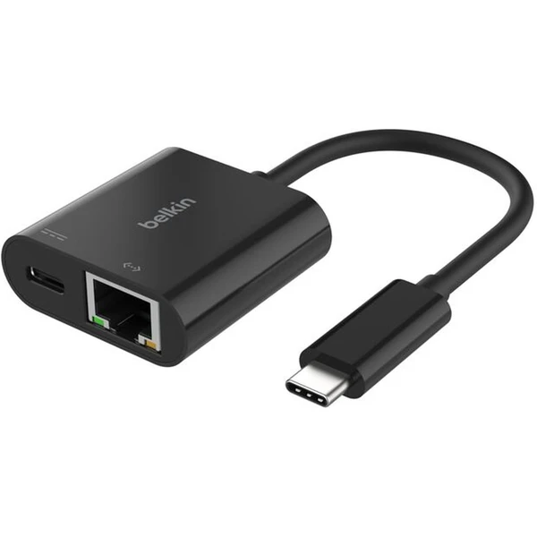 Belkin Connect USB-C/USB-C + RJ45 redukcia čierna - Káble a redukcie - Obrázok J4BE000O01