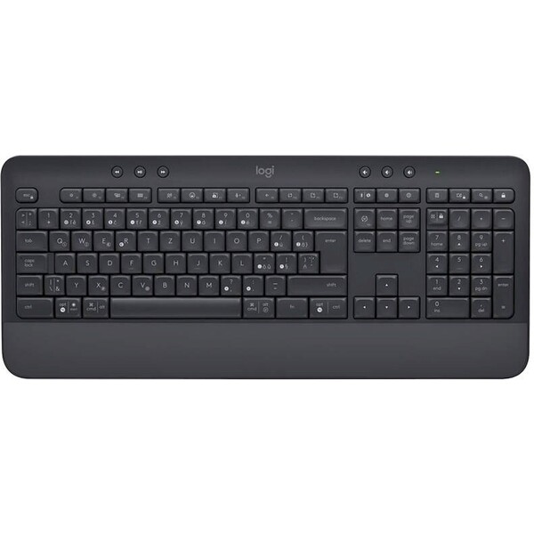 Logitech K650 bezdrôtová klávesnica CZ/SK čierna