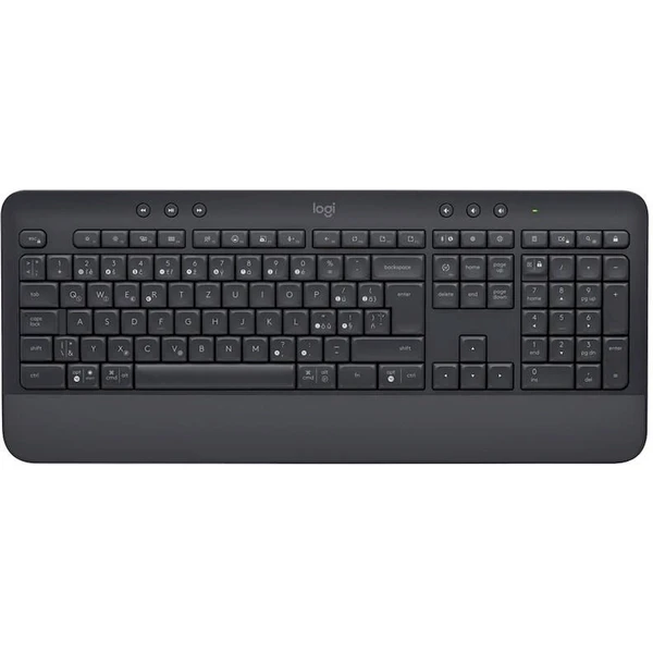Logitech K650 bezdrôtová klávesnica CZ/SK čierna - Klávesnice - Hlavný obrázok