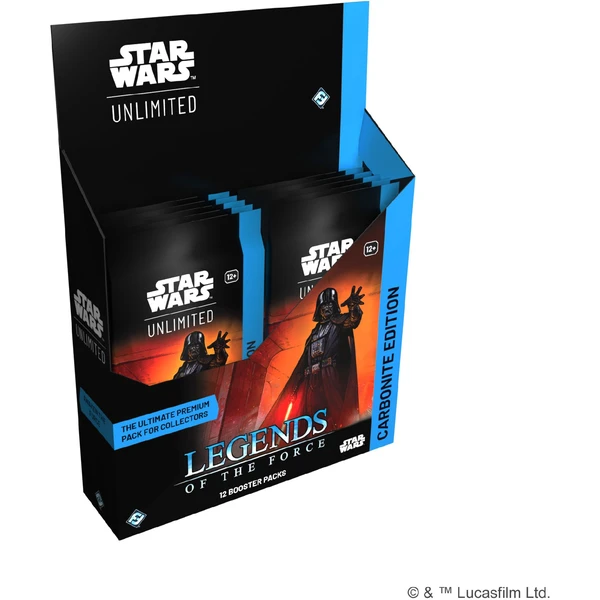 Star Wars: Unlimited 05 - Legends of the Force - Carbonite Booster Box - Star Wars TCG - Hlavný obrázok