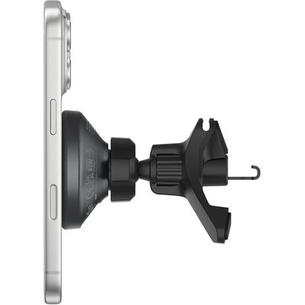 Belkin BOOST CHARGE ™ Qi2 15W MagSafe držiak s nabíjaním do auta na ventiláciu a palubnú dosku čiern - Držiaky - Obrázok J4EN000K01