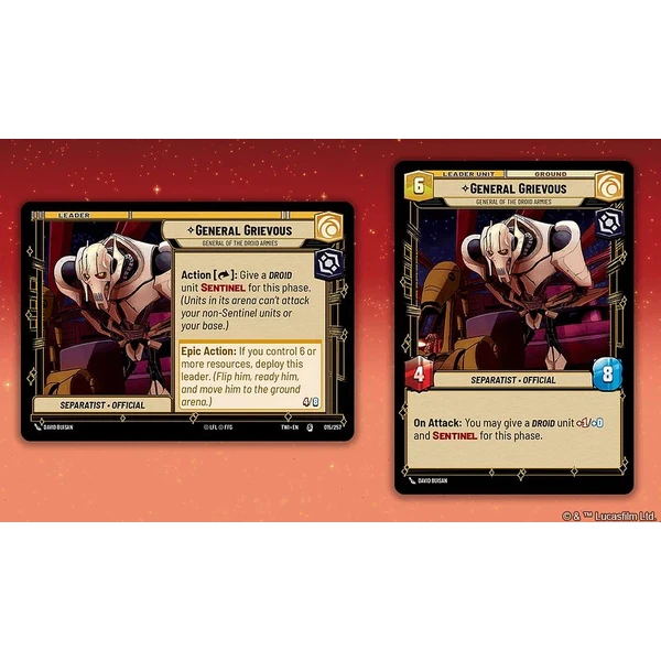 Star Wars: Unlimited - Twilight of the Republic Two-Player Starter - Star Wars TCG - Obrázok J4M9000O01