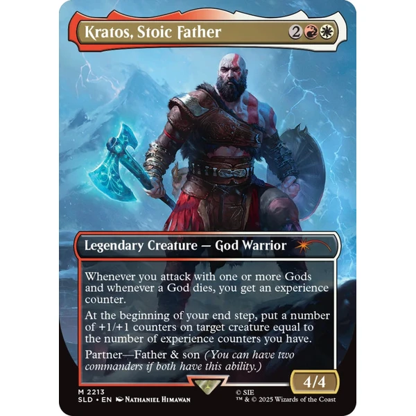 Sada kariet Magic: The Gathering - Secret Lair x God of War: Norse - EN - MTG karty - Obrázok J4QO000K01