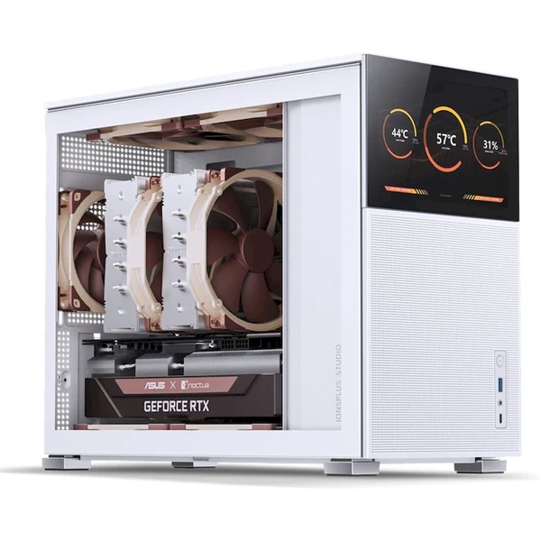 Jonsbo D31 MESH Screen biela - Počítačové skrine - Obrázok J4VD000K01