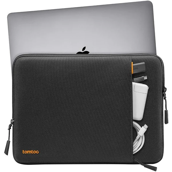 tomtoc Sleeve 16" MacBook Pro a 15" MacBook Pro Retina čierna - Puzdra - Obrázok J4W0000601
