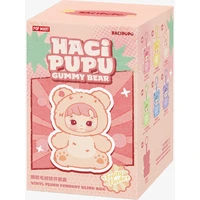 POP MART HACIPUPU Gummy Bear Series - Vinyl Plush Pendant Blind Box - Figúrky