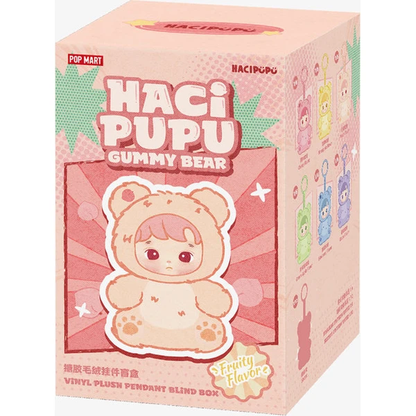 POP MART HACIPUPU Gummy Bear Series - Vinyl Plush Pendant Blind Box - Figúrky - Hlavný obrázok