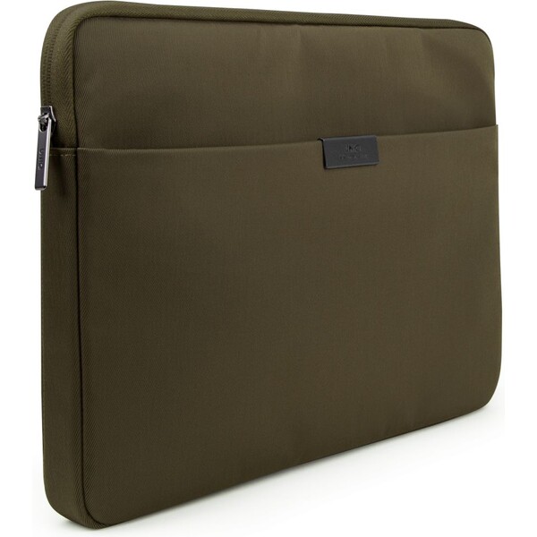 UNIQ Bergen púzdro pre notebook do 14” olivovo zelené