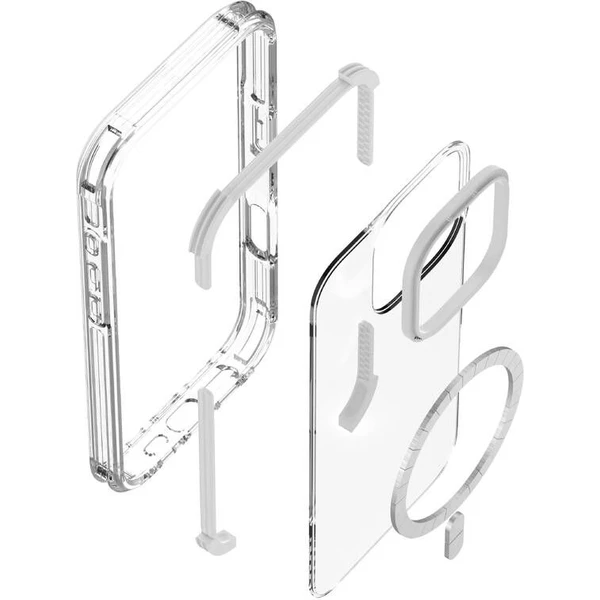 Cubenest MagPro Strong Guard kryt iPhone 16 Pro prírodný titán - Puzdra - Obrázok J5DF000L01