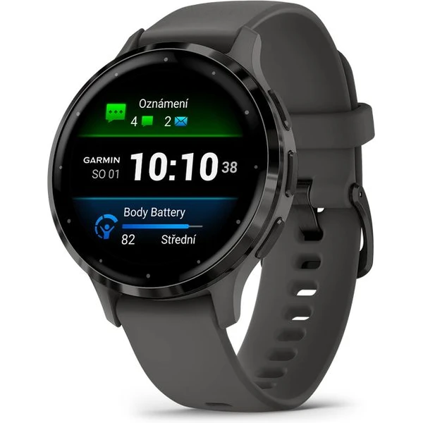 Garmin Venu 3S Slate/Gray Silicone Band (Ďalšia) - Inteligentné hodinky - Hlavný obrázok