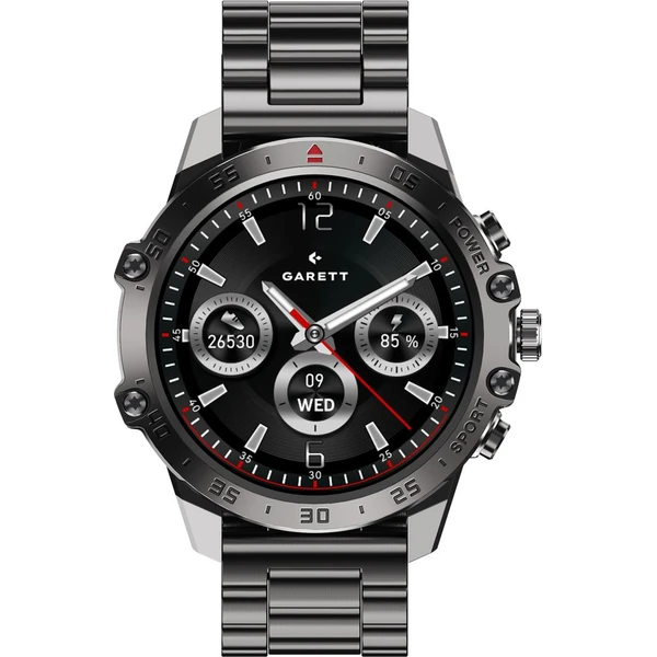 Garett Smartwatch V14 čierne - Inteligentné hodinky - Obrázok J5GE000O01