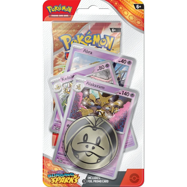 Pokémon TCG: SV08 Surging Sparks - Premium Checklane Blister - Pokémon karty - Obrázok J5H7000K01