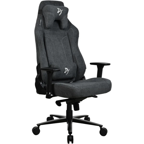 AROZZI VERNAZZA XL SoftFabric herná stolička šedá - Stoličky - Hlavný obrázok