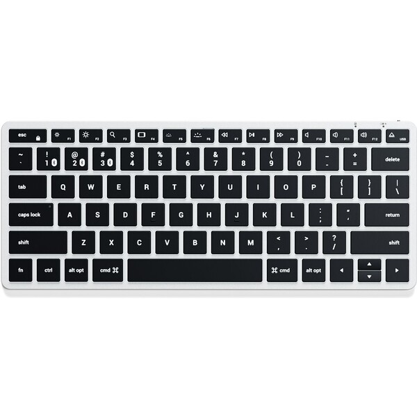 Satechi Slim X1 Bluetooth klávesnica US strieborná