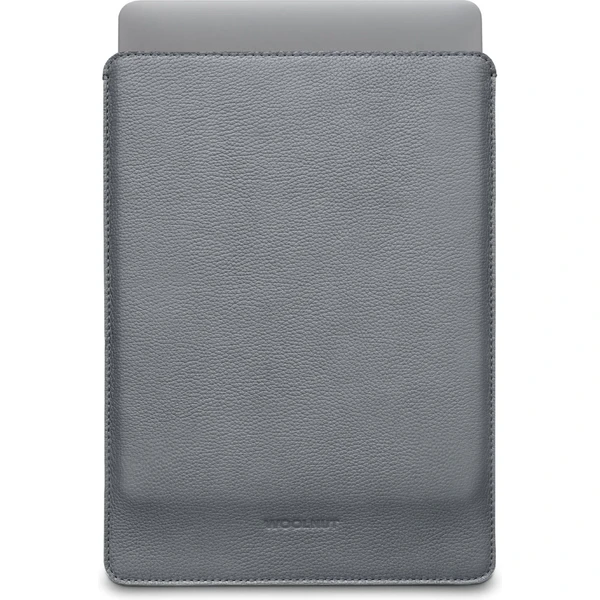 Woolnut kožené Sleeve púzdro pre 14" MacBook Pro šedé - Puzdra - Hlavný obrázok