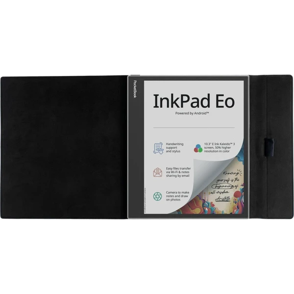 PocketBook Flip púzdro pre čítačku InkPad Eo čierne - Puzdra - Obrázok J5T6000N01