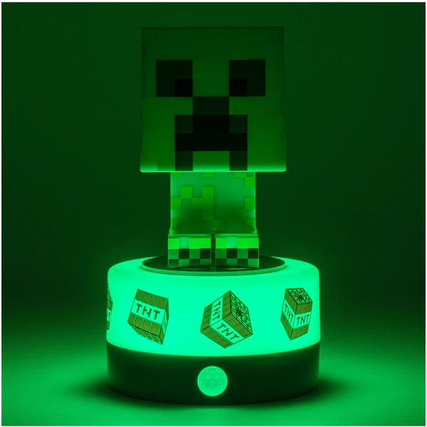 Nočné svetlo Paladone Minecraft - Creeper - Lampičky - Obrázok J5WI000K01