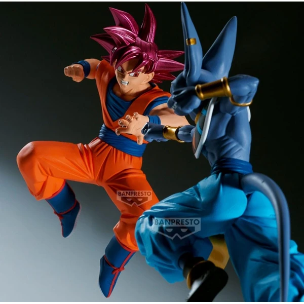Figúrka Bandai Dragon Ball Super - Match Makers Super Saiyan God Son Goku 12 cm - Figúrky - Obrázok J5YL000K01