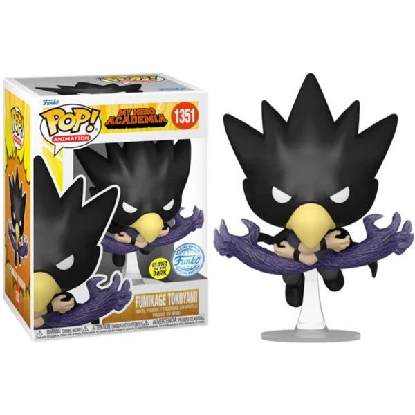 Funko POP! #1351 Animation: MHA - Tokoyami Fallen Angel (GITD) (Exclusive) - Funko POP! - Hlavný obrázok