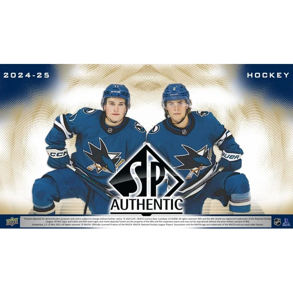 Hokejové karty 2024-25 Upper Deck SP Authentic Hockey Hobby Balíček - Hokejové karty - Hlavný obrázok