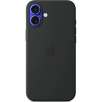 Apple silikónový kryt s MagSafe na iPhone 16 Plus čierny - Puzdra