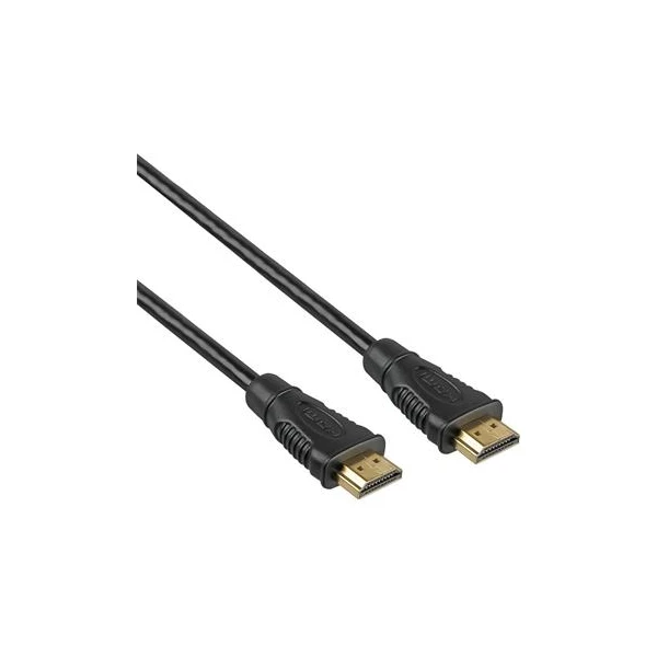 PremiumCord HDMI 1.4/HDMI 1.4 kábel s ethernetom 4K 0,5m čierny - Káble a redukcie - Hlavný obrázok